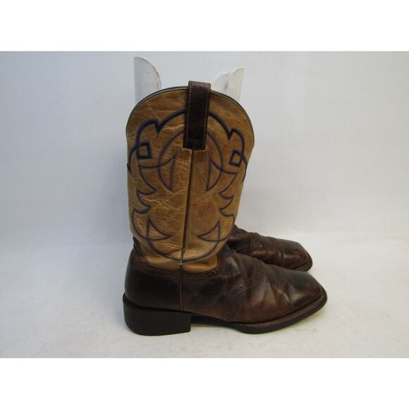 Cody James Mens Size 12 D Brown Leather Stockman Cowboy Western Boots main image 5